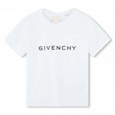 Camiseta algodón y manga corta GIVENCHY para NIÑA