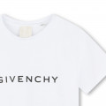 Camiseta algodón y manga corta GIVENCHY para NIÑA