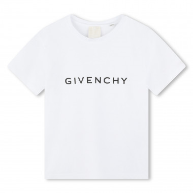 T-shirt coton manches courtes GIVENCHY pour FILLE