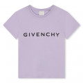 Short-sleeved cotton T-shirt GIVENCHY for GIRL