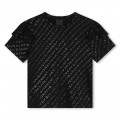 Printed T-shirt with frills GIVENCHY for GIRL