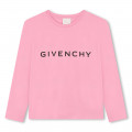 T-shirt a maniche lunghe GIVENCHY Per BAMBINA