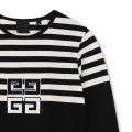 Gestreiftes Baumwoll-T-Shirt GIVENCHY Für MÄDCHEN