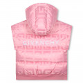 Sleeveless hooded puffer GIVENCHY for GIRL