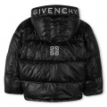 Piumino con zip e cappuccio GIVENCHY Per BAMBINA