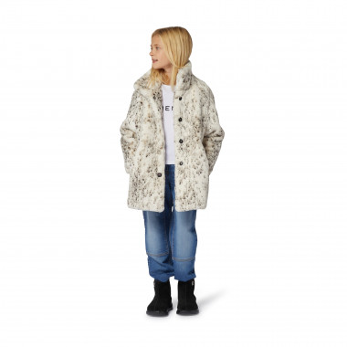 Manteau en polaire duveteuse GIVENCHY pour FILLE