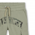 Pantalon molletonné en coton GIVENCHY pour GARCON