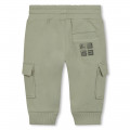 Cotton fleece trousers GIVENCHY for BOY