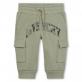 Fleece broek van katoen GIVENCHY Voor