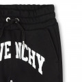 Calças de jogging em moletão GIVENCHY para RAPAZ