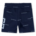 Calções em moletão estampados GIVENCHY para RAPAZ