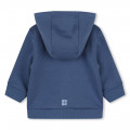 Hooded fleece cardigan GIVENCHY for BOY