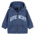 Cardigã de moletão com capuz GIVENCHY para RAPAZ