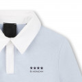 Polo manches longues molleton GIVENCHY pour GARCON