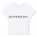 T-shirt manches courtes coton GIVENCHY pour GARCON