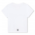 T-shirt mangas curtas algodão GIVENCHY para RAPAZ