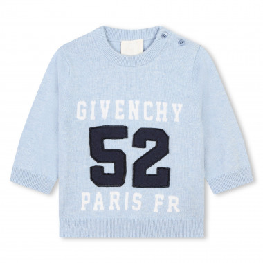 Cotton and cashmere jumper GIVENCHY for BOY