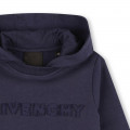 Sweat-shirt capuche molletonné GIVENCHY pour GARCON