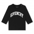 Camiseta manga larga y algodón GIVENCHY para NIÑO