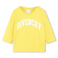 T-shirt manches longues coton GIVENCHY pour GARCON