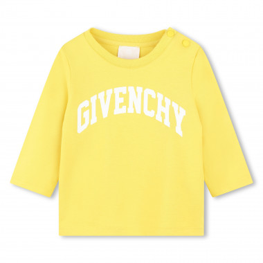 Camiseta manga larga y algodón GIVENCHY para NIÑO