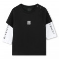 T-shirt 2 in 1 in cotone GIVENCHY Per RAGAZZO