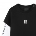 Katoenen 2-in-1 T-shirt GIVENCHY Voor