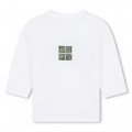 T-shirt cotone maniche lunghe GIVENCHY Per RAGAZZO