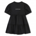 Robe manches courtes en coton GIVENCHY pour FILLE