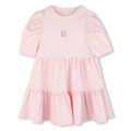 Robe manches courtes en coton GIVENCHY pour FILLE