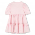 Robe manches courtes en coton GIVENCHY pour FILLE