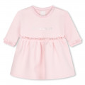 Robe molletonnée à volants GIVENCHY pour FILLE