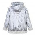 Reversible hooded jacket GIVENCHY for GIRL