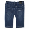 Pantalon en denim molletonné GIVENCHY pour GARCON