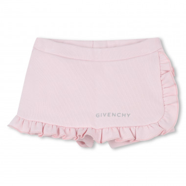 Short en molleton à volant GIVENCHY pour FILLE