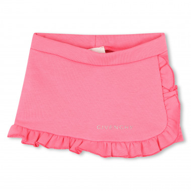 Frilled fleece shorts GIVENCHY for GIRL