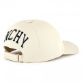 Cotton hook-and-loop cap GIVENCHY for BOY