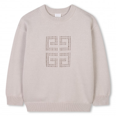 Pull en coton et cachemire GIVENCHY pour GARCON