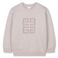 Cotton and cashmere jumper GIVENCHY for BOY