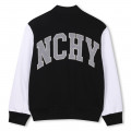 Two-tone fleece sweatshirt GIVENCHY for BOY