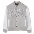 Two-tone fleece sweatshirt GIVENCHY for BOY