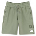 Print fleece shorts GIVENCHY for BOY