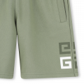 Print fleece shorts GIVENCHY for BOY