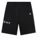 Fleece shorts with print GIVENCHY for BOY