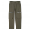 Cotton trousers with pockets GIVENCHY for BOY