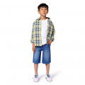 Denim Bermuda shorts GIVENCHY for BOY