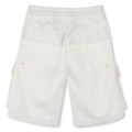 Cotton Bermuda shorts GIVENCHY for BOY
