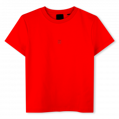 T-shirt coton manches courtes GIVENCHY pour GARCON