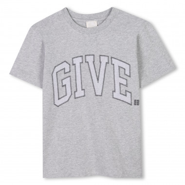 T-shirt brodé manches courtes GIVENCHY pour GARCON