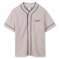 Press-stud cotton T-shirt GIVENCHY for BOY